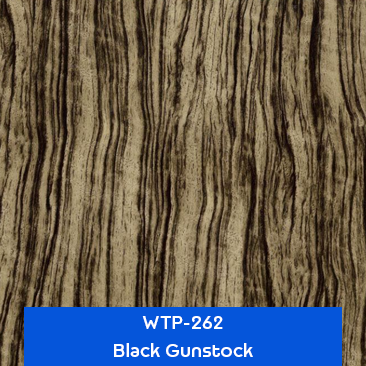 black gunstock wood hydrographics