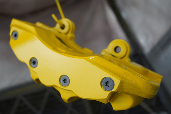 powder coating service in akron ohio for brake calipers